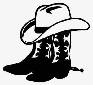 Cowboy Boots N Hat2 File Size - Cowboy Hat Clip Art #2792147