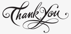 Thank You With Transparent Background #2793073