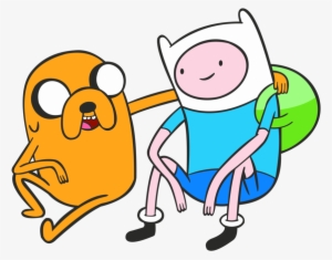Finn And Jake Png - Adventure Time Finn & Jake Sticker - Free ...