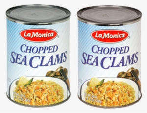 Lamonica Seafood Chopped Sea Clams - La Monica Sliced Conch, Scungilli - 29 Oz Can #2793191