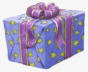 Present, Gift, Purple, Lilac, Stars, Wrapped, Celebrate - Gift #2793533