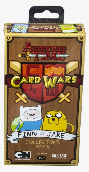 Finn Vs Jake Card Wars Game - Adventure Time Card Wars Collector's Pack Finn Vs Jake #2793556