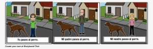 Walking The Dog - Cartoon #2793769