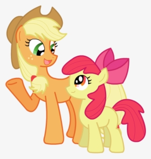 Apple Bloom, Applejack, Artist - Cartoon #2794084