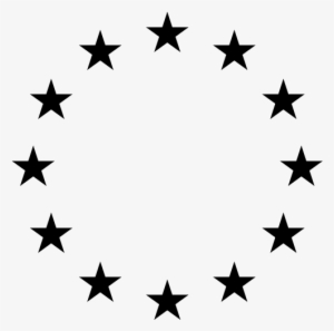 This Image Rendered As Png In Other Widths - European Union Stars Svg #2794883