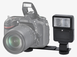 Digital Camera Flash With Bracket Click To Enlarge - Nikon D7100 #2795245