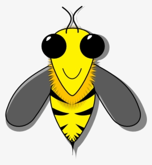 Small - Honey Bees Comb In Cartoon #2795297