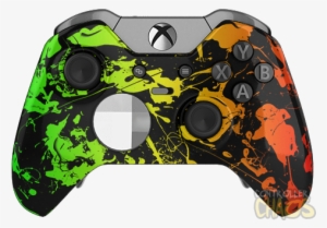 Authentic Microsoft Quality - Neon Xbox One Controller #2795540