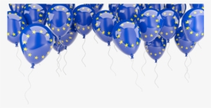 Balloons Frame Illustration Of Flag Of European Union - Trinidad And Tobago Balloons #2795772