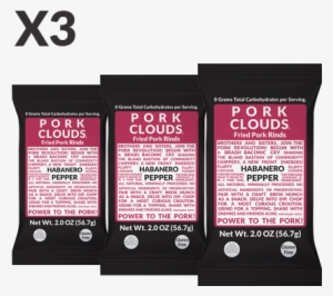 Habanero Pork Clouds In 2oz - Rosemary Pork Clouds #2796736