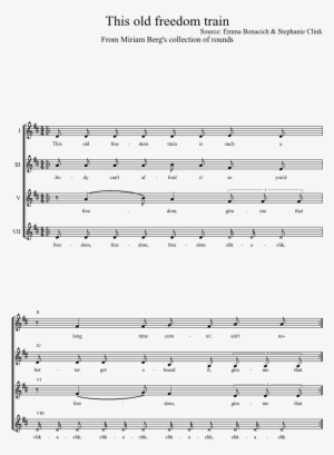 This Old Freedom Train Sheet Music Composed By Source - Number #2797636
