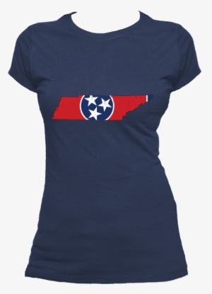 Tennessee Flag State Outline Red Womens Short Sleeve - Harry Potter Dumbledores Army T Shirt #2798033