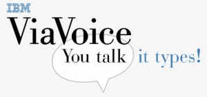 Ibm Viavoice Logo Png Transparent - Logo Viavoice #2798289