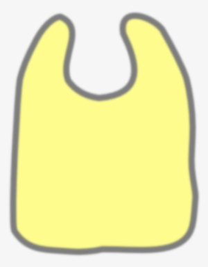 How To Set Use Yellow Gray Baby Bib Clipart - Yellow Baby Bibs Clip Art #2798915
