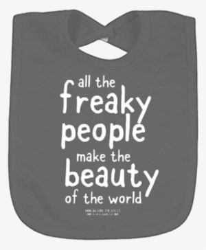 Freaky People Baby Bib - Infant #2798963