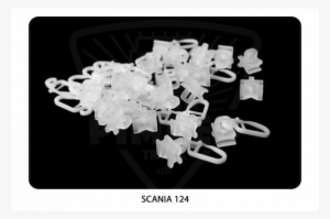 Hooks For Curtains Scania 4 Series 25pcs - Scania 4-series #2799127