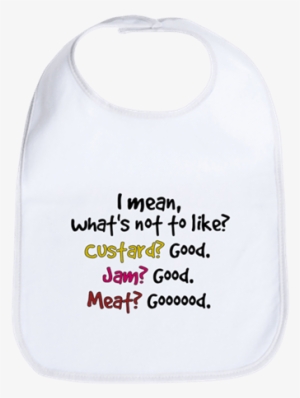 Bi Cotton Baby Bib - 'what's Not To Like?' Pillow Case #2799572