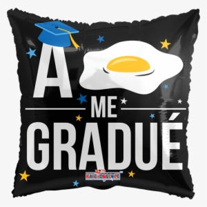 A Huevo Me Gradué 18 Decorated Graduation Caps, College - Huevo Me Gradue Balloon #2799961