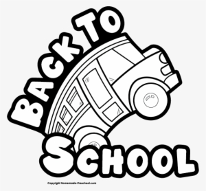 Free Back To School Clipart Jpg Library Library - Back To School Clipart Black And White #280063