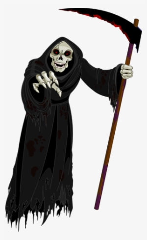 Grim Reaper Clipart Gtim - Scary Grim Reaper Clipart #280177