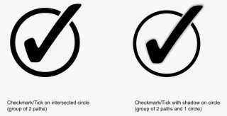 How To Set Use Checkmark On Circle Svg Vector #280419