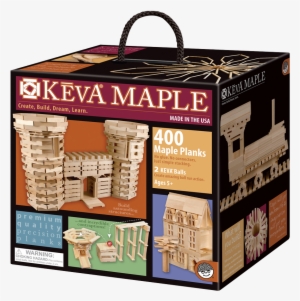View Larger Image - Keva Maple 400 Plank Set #280566