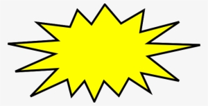 Explosions Clipart Starburst Pencil And In Color Explosions - Blast Clipart #280641