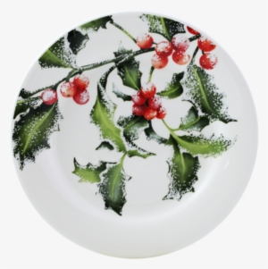 Gien Holly Canape Plate - Gien Holly Canape Plate - 6.5" #281032
