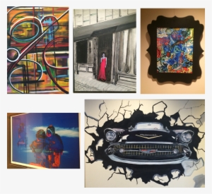 Intersection, Woman In Red Dress, Alchemy, In The Sky, - Scrapbooking #281077