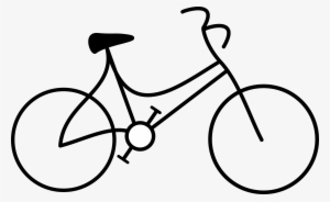 Convert To Base64 Simple Bicycle - Bike Clipart Black And White #281173
