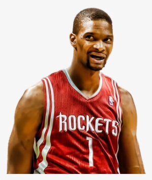 Chris Bosh In Rockets Jersey #281280