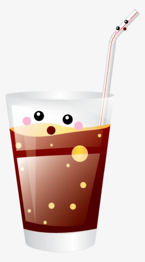 Glasses Clipart Kawaii - Soft Drink Clipart Png #282075