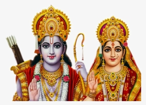 Lord Krishna Png Transparent Images - Ram Sita Images Hd #282100