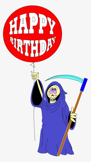 Halloween Grim Reaper Png Clipartu200b - Happy Birthday Reaper Gif #282245