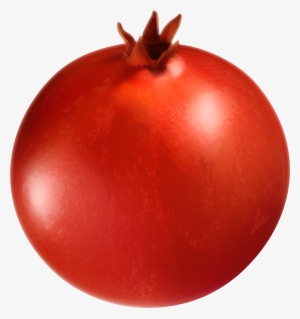 Pomegranate Clipart Red Fruit - Pomegranate Clipart Transparent #282641