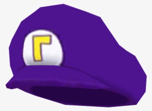 Waluigi Hat Png Clip Freeuse Library - Waluigi Hat Transparent #282757