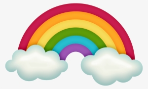 Clipart Rainbow Sunshine - Rainbow #283209