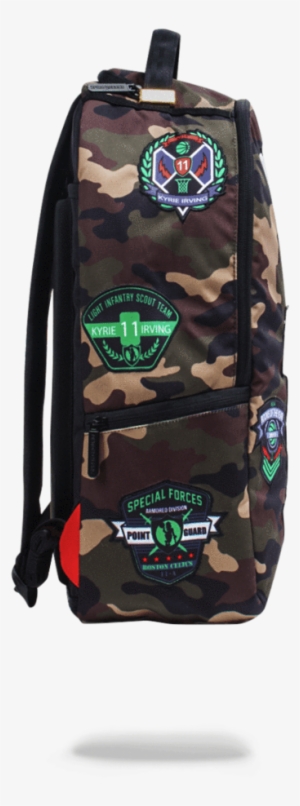 Sprayground- Nbalab Kyrie Irving Camo Patches Backpack - Kyrie Sprayground #283320