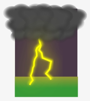This Free Icons Png Design Of Clouds And Lightning #283534