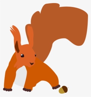 Squirrel Nager Autumn - Animal Cartoon Autumn Png #283645