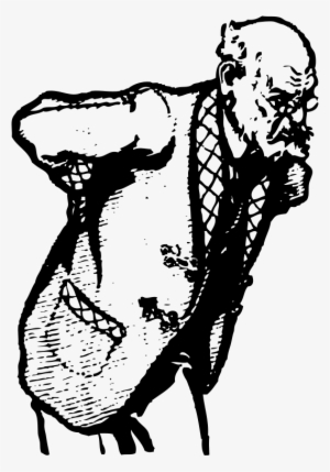 Clipart Freeuse Library All Drawing Pain - Old Man Bad Back Gif #283695