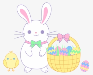 Free Easter Clip Art From Sweetclipart - Easter Bunny And Chick #284060