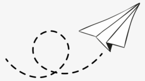Free Png White Paper Plane Png Images Transparent - Paper Airplane Transparent Background #284298