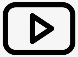 Youtube Logo Vector - Logo De Youtube En Blanco #284359