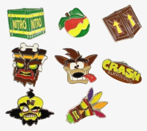 01 Of - Crash Bandicoot Pin Badge #284457