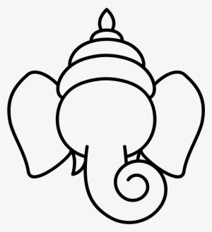 Noun Project Ganesha Icon Cc Svg Wikimedia - Ganpati Icon Png Hd #284477