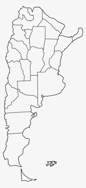 Argentina Provinces Blank - Argentina #284646