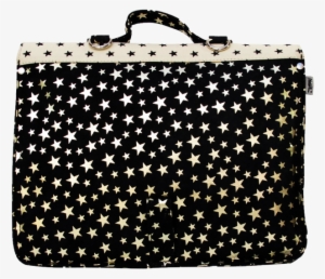 Miniséri Satchel Black And White Stars - Petit Cartable Black Et White Stars - Miniséri #284650