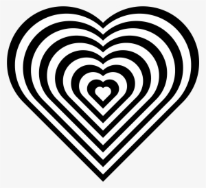 This Free Icons Png Design Of Geometric Zebra Heart #285232
