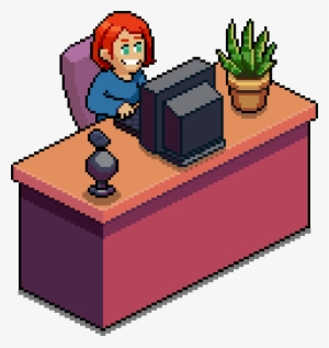 Celebration Tuber Desk - Cartoon #285368